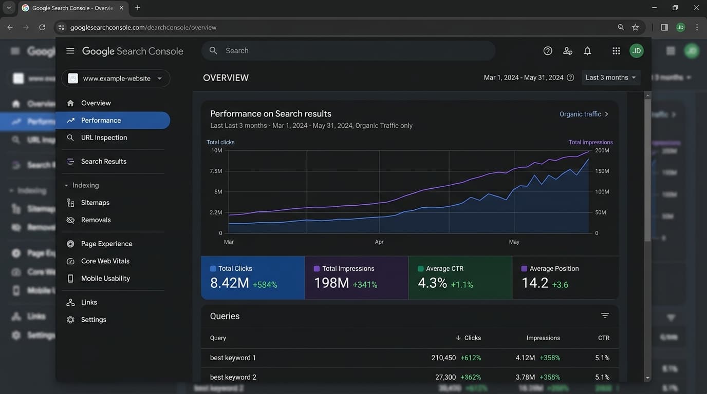 SEO Analytics and Growth Process